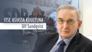 Poliitikko, pankinjohtaja Ulf Sundqvist