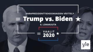 Varapresidenttiehdokkaiden vaaliväittely suomeksi tekstitettynä: 08.10.2020 12.02