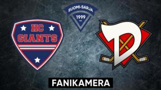 HC Giants - D-Kiekko, Fanikamera - HC Giants - D-Kiekko, Fanikamera 19.9.