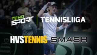 TEHO Sport Tennisliiga: HVS - Smash, Miesten loppuottelu - TEHO Sport Tennisliiga: HVS - Smash, Miesten loppuottelu 8.2.