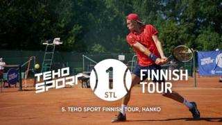 TEHO Sport Finnish Tour: miesten kaksinpelin 1. kierros - TEHO Sport Finnish Tour: miesten kaksinpelin 1. kierros 10.7.