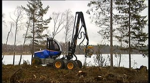 Isot koneet: Puunkorjuukone