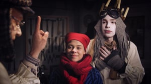 Tosi iso joulukynttilä