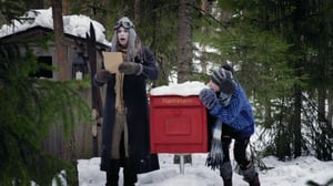 Tosi iso joulukynttilä