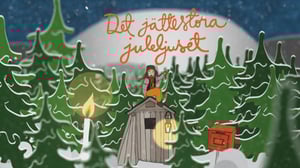 Tosi iso joulukynttilä