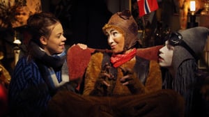 Tosi iso joulukynttilä