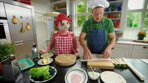 Isa-possu ja Micke Strömsön keittiössä