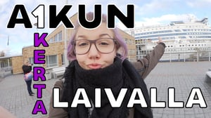 Aikun eka kerta: Ruotsinlaivalla