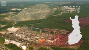 Meidän maamme - Vårt land: Kuun pinta vai Grand Canyon? Siilinjärven avolouhos on kummallinen näky ilmasta