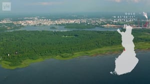 Meidän maamme - Vårt land: Ilmakuvat Oulusta vievät tehdasmaisemista hiekkarannoille