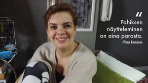 Uusi Päivä: UPplus: UPplus: Noin 20 kysymystä Vilma Kinnuselle