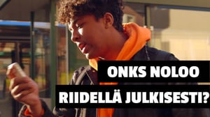 Onks noloo 2017: Onks noloo riidellä julkisesti?