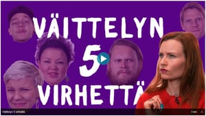 Yle Uutisluokka Triplet: Näin tunnistat laiskan argumentoinnin ja keskustelet paremmin