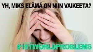 Kioski trending: #1STWORLDPROBLEMS