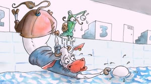 Det förlorade ägget: Chikolinas grannar förhörs och Mupont blir biten i klöven.