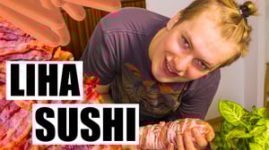 Tume näläs: Lihasushi