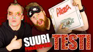 Tume näläs: Eeppinen pizzasekoilu