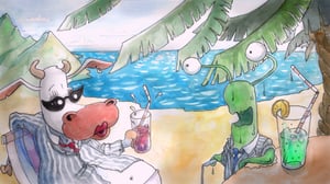 Det förlorade ägget: Semestern får ett plötsligt slut och skurken erkänner sitt brott.