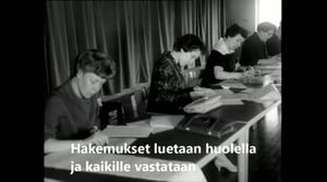 Oi maamme!: Työnhakua