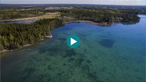 Yle Uutisluokka Triplet: Rehevöitynyt Littoistenjärvi puhdistettiin kemikaaleilla – nyt vesi helmeilee turkoosina