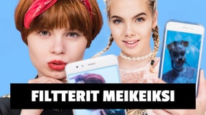 Emma ja Milla testaa: Snapchat-filtterit meikkinä?