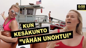 Emma & Essi Losissa: Kun kesäkunto “vähän unohtui”