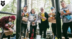 Metsähaaste: "UNOHIN OTTAA VESSAPAPERII" - METSÄHAASTE 1/8