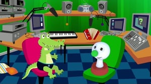 BUU-radion (Barnens Arena): BUU-radion med Lisa