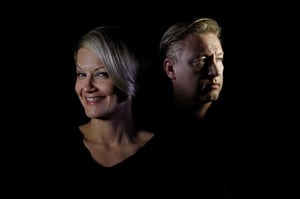 Klaus & Anna med Pia och Janne