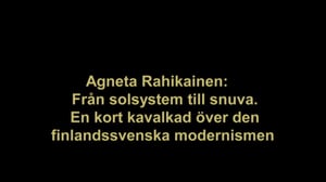 Esitelmämaraton: Agneta Rahikainen