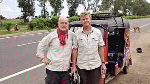 Rikshalla halki Intian: 20.02.2016 19.00