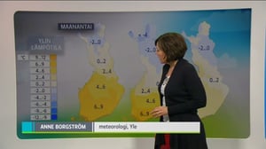 Sääennusteita: Sääennuste klo 1800 (S): 25.10.2015 18.16