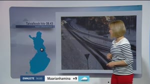 Sääennusteita: Sääennuste klo 9.00: 27.10.2015 09.00