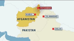 Yle Uutisluokka Triplet: Afganistanin maanjäristys ravisteli taloja Intian Delhissä asti (S): 27.10.2015 15.15