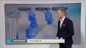 Sääennusteita: Sääennuste klo 18.00 (S): 27.10.2015 18.25