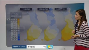 Sääennusteita: Sääennuste klo 9.00 (S): 29.10.2015 09.20