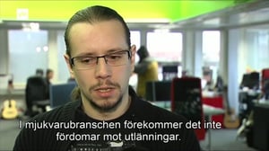 Yle Nyheter TV-nytt: I mjukvarubranschen används engelska: 29.10.2015 19.51