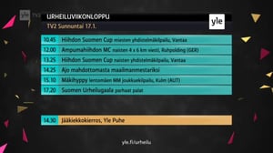 Urheiluviikonloppu: 17.01.2016 10.35