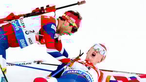 Ampumahiihdon MM: Miesten yhteislähtökilpailu: 13.03.2016 16.50