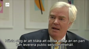 Yle Nyheter TV-nytt: Bergh: Public service bör omprövas: 13.11.2015 05.35