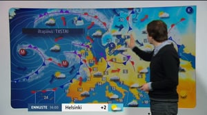 Sääennusteita: Sääennuste klo 9.00: 15.12.2015 09.23