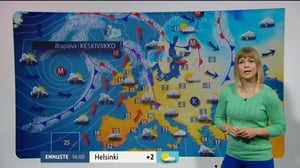 Sääennusteita: Sääennuste klo 9.00: 16.12.2015 09.29