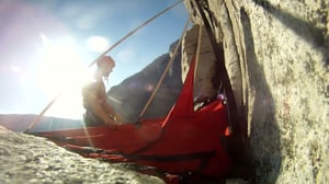 Urheilujuttuja: Bigwall-kiipeily: Portaledgen pystytys: 22.12.2015 10.23