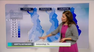 Sääennusteita: Sääennuste 1800 (S): 30.12.2015 18.30