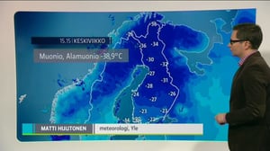 Sääennusteita: Sääennuste klo 18 (S): 06.01.2016 18.31
