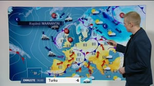 Sääennusteita: Sääennuste klo 9.00 (S): 11.01.2016 09.00