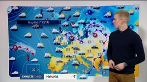 Sääennusteita: Sääennuste klo 9.00 (S): 12.01.2016 09.00