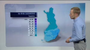 Sääennusteita: Sääennuste klo 6.30 (S): 13.01.2016 06.51