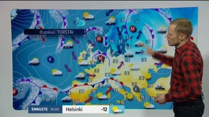 Sääennusteita: Sääennuste klo 9.00 (S): 14.01.2016 09.23