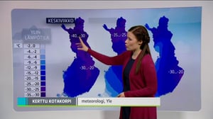 Sääennusteita: Sääennuste klo 18.00 (S): 19.01.2016 18.24